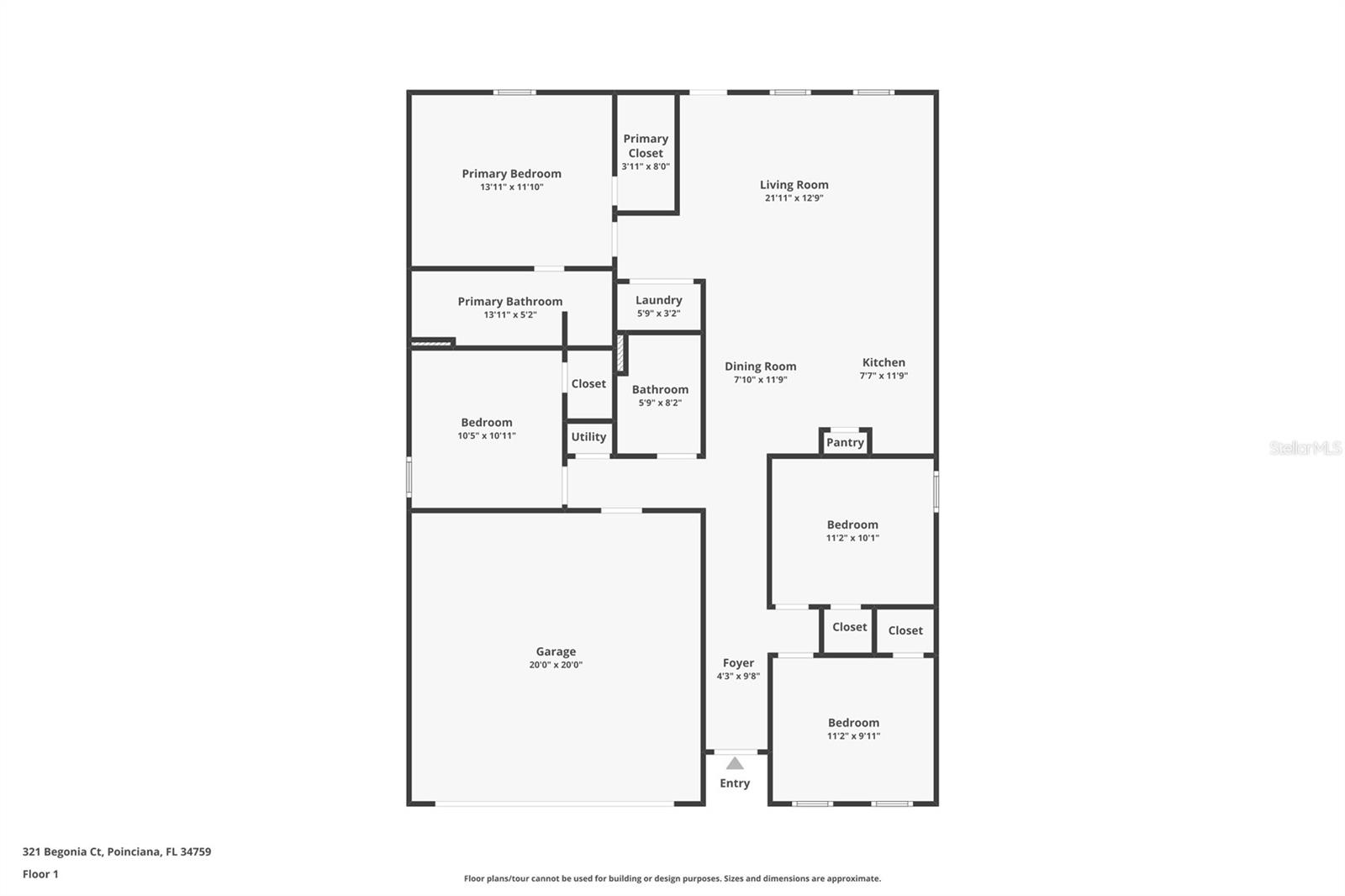 231 BEGONIA LN, KISSIMMEE, FL, 34759