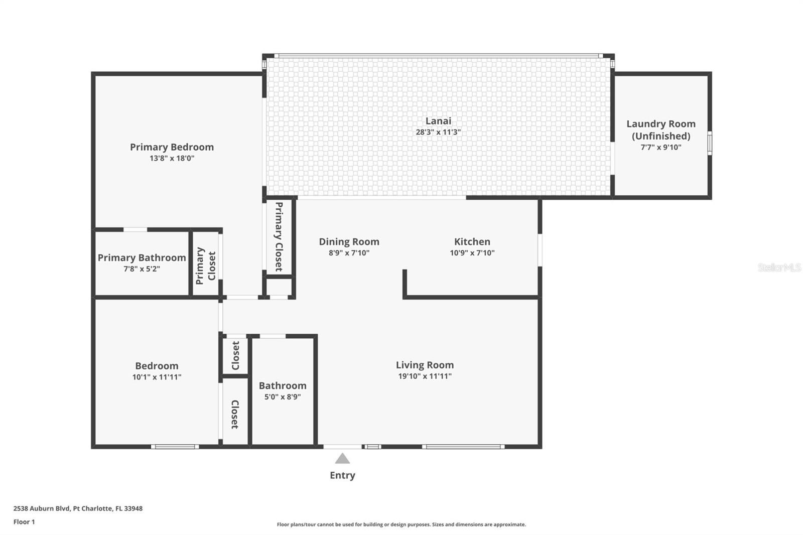 2538 AUBURN BLVD, PORT CHARLOTTE, FL, 33948