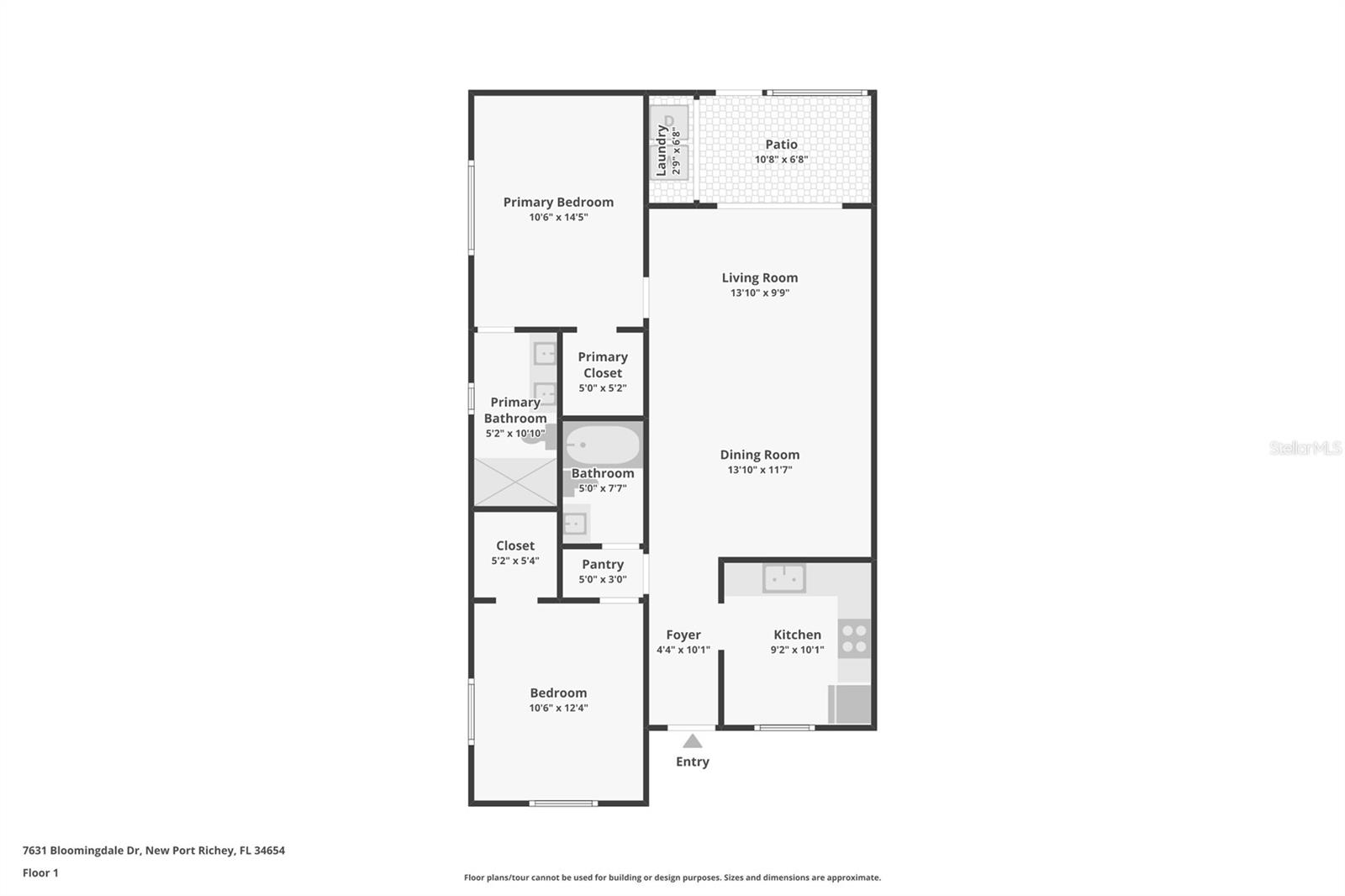 7631 BLOOMINGDALE DR, NEW PORT RICHEY, FL, 34654