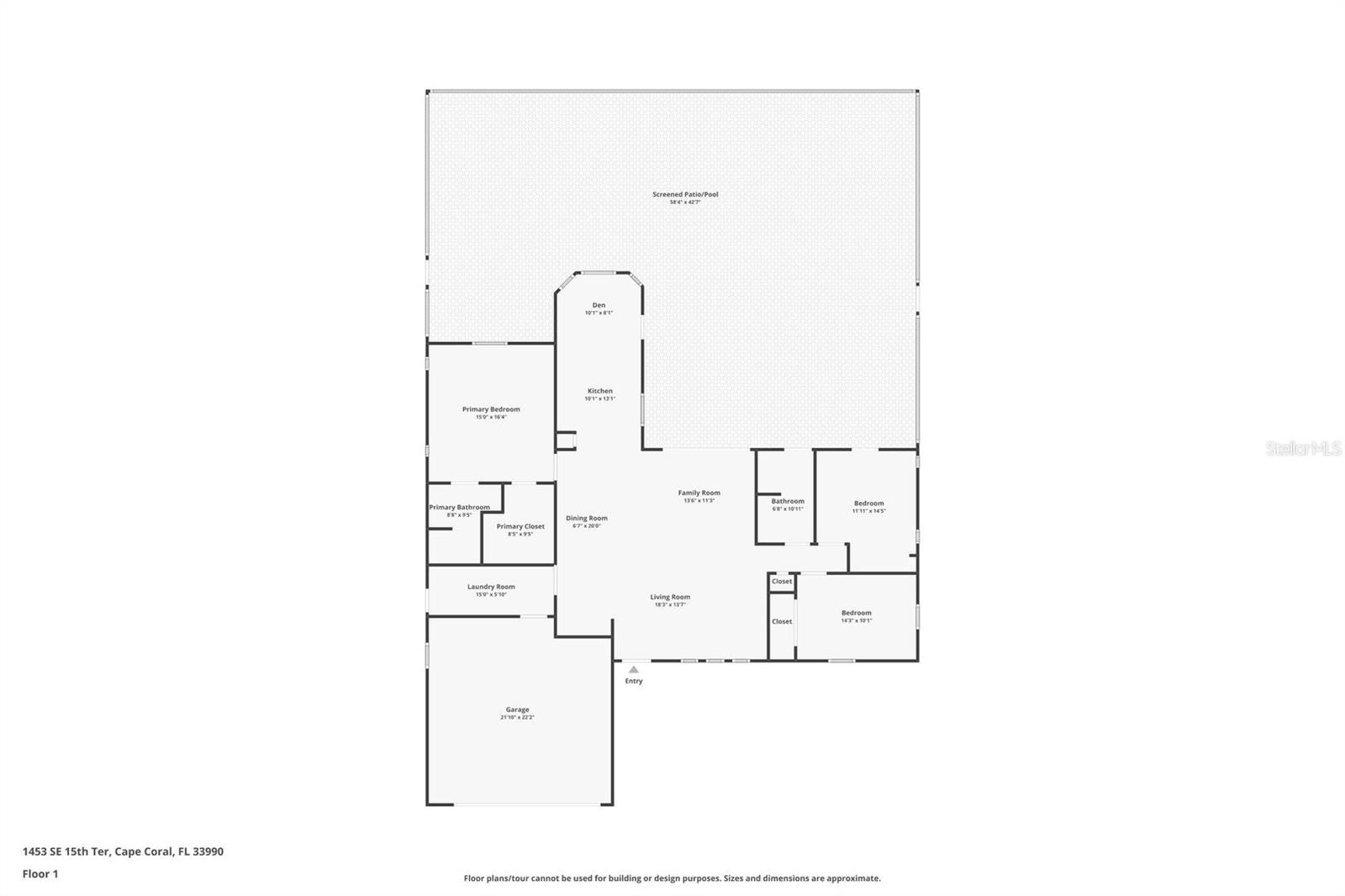 1453 SE 15TH TER, CAPE CORAL, FL, 33990
