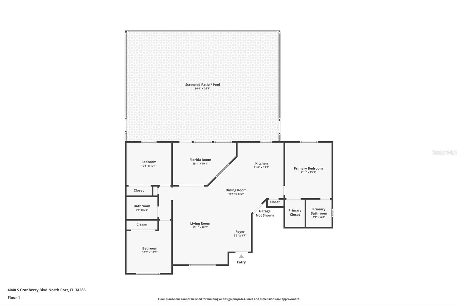 4040 S CRANBERRY BLVD, NORTH PORT, FL, 34286