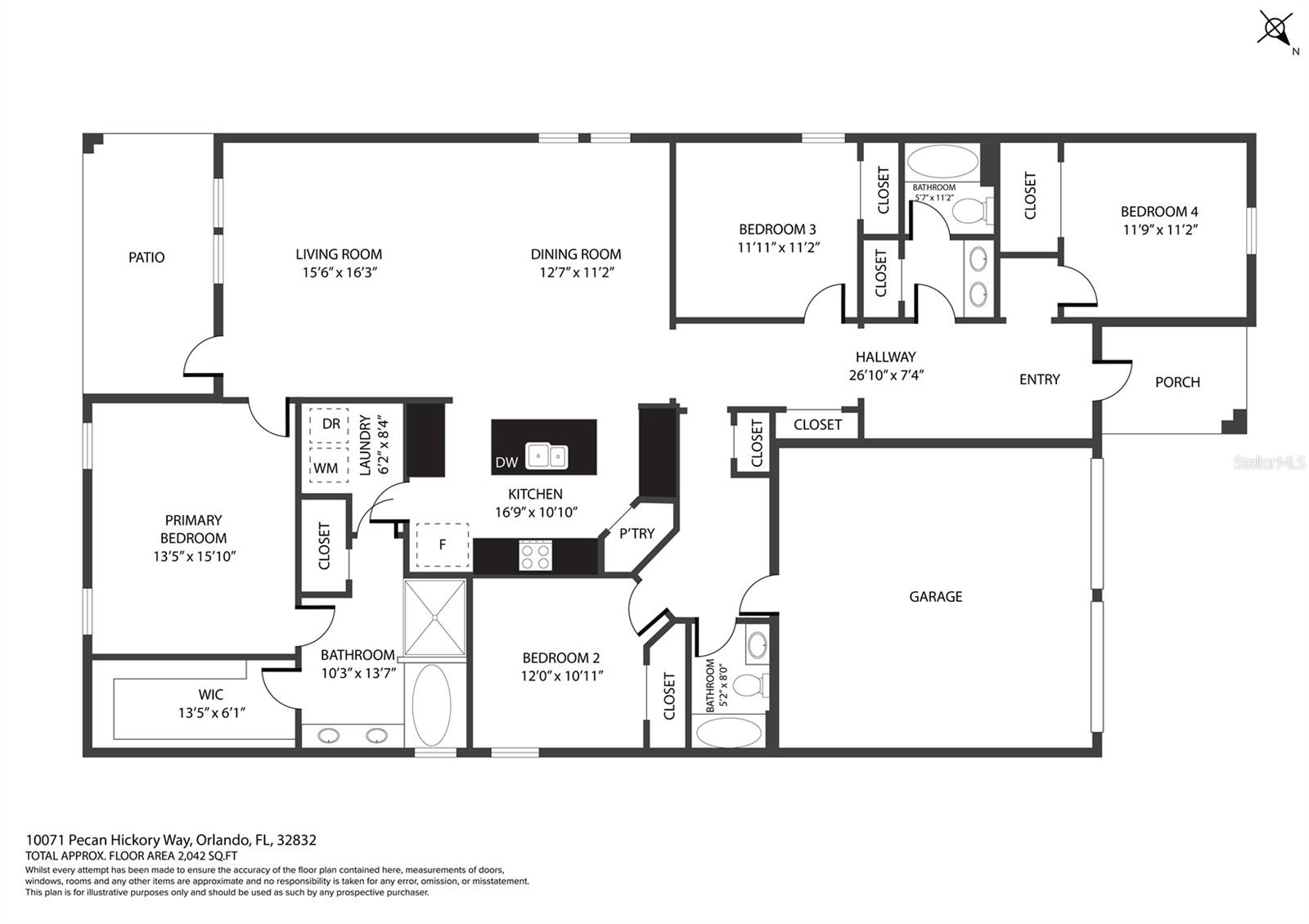 10071 PECAN HICKORY WAY, ORLANDO, FL, 32832