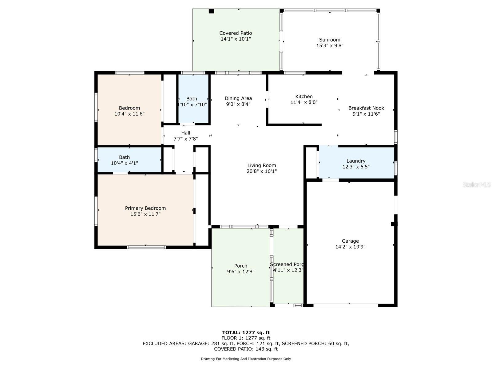 1481 DUNDEE DR, PALM HARBOR, FL, 34684