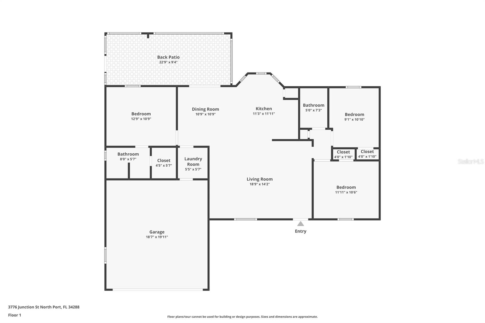 3776 JUNCTION ST, NORTH PORT, FL, 34288