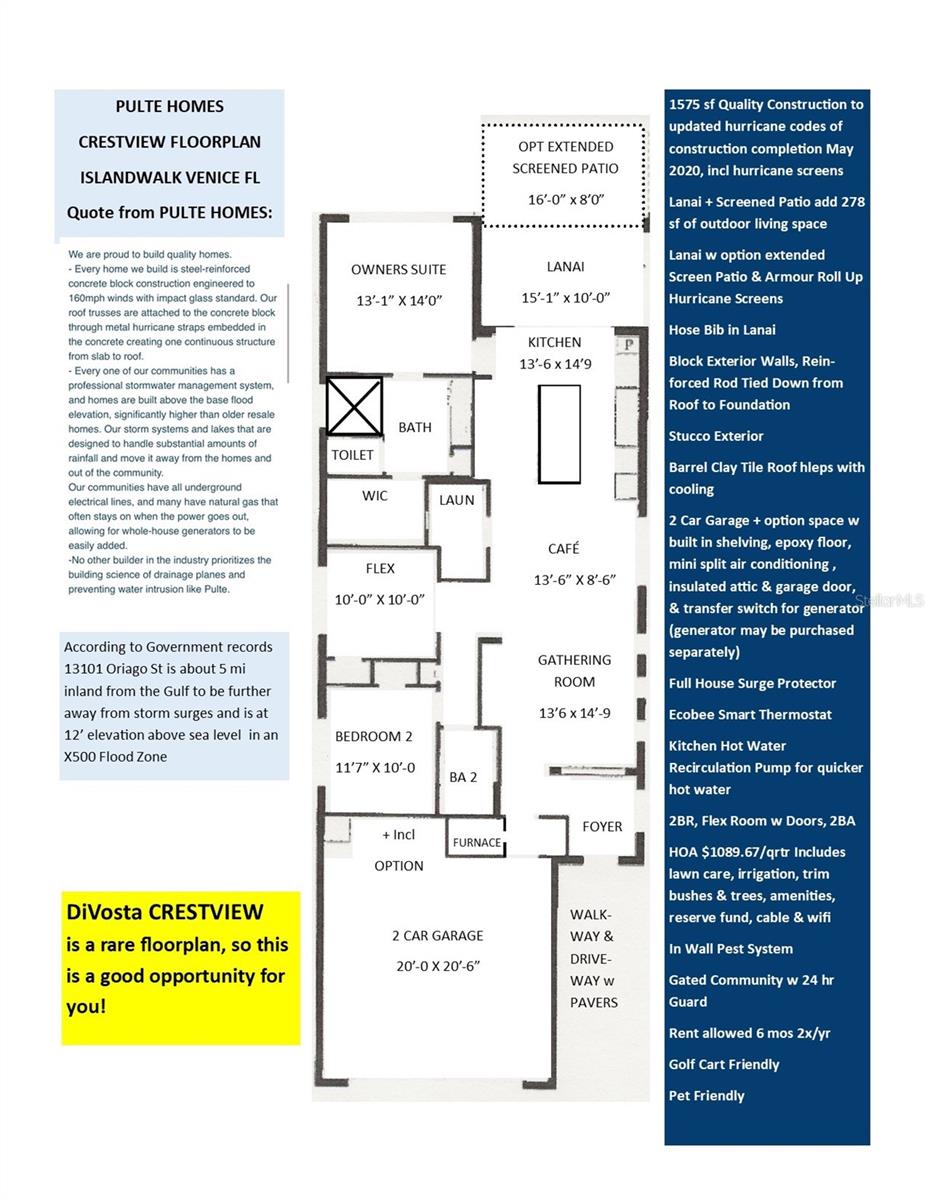 13101 N ORIAGO ST, VENICE, FL, 34293