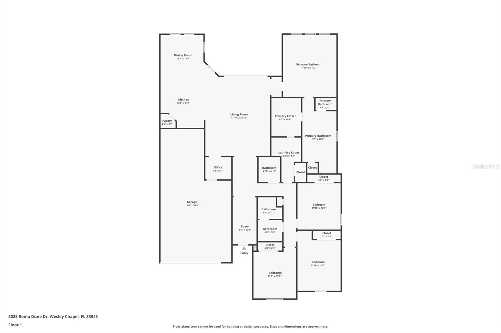 8025 ROMA DUNE DR, WESLEY CHAPEL, FL, 33545