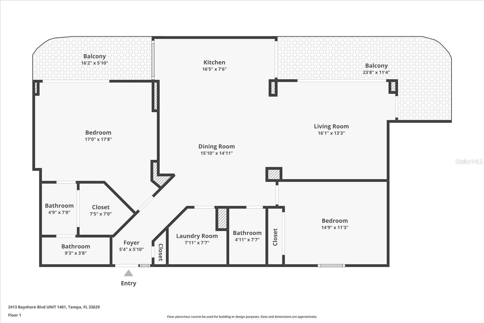 2413 BAYSHORE BLVD #1401, TAMPA, FL, 33629