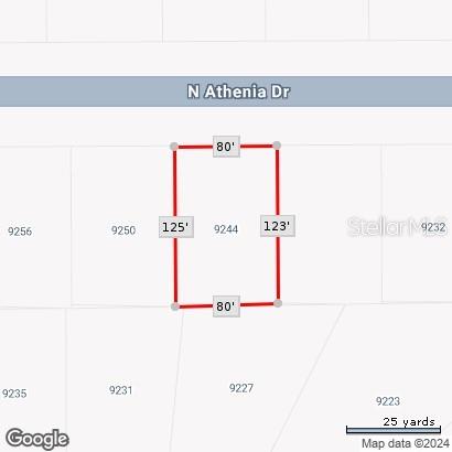 9244 N ATHENIA DR, CITRUS SPRINGS, FL, 34434