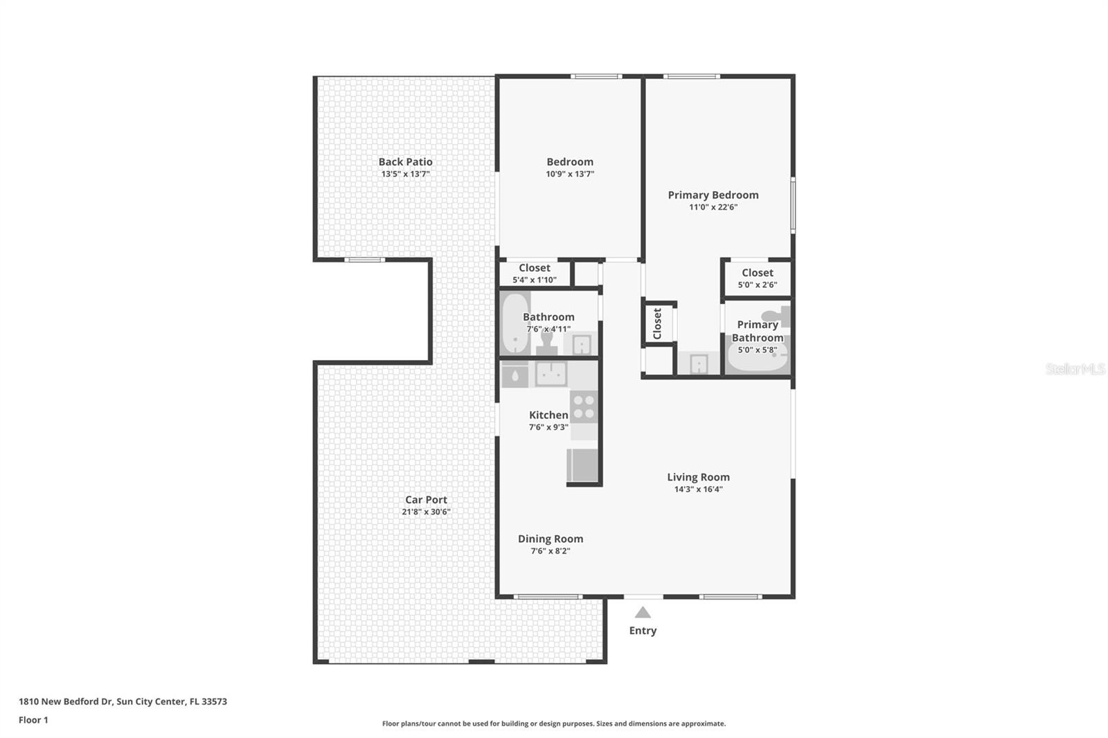 1301 NEW BEDFORD DR #1301, SUN CITY CENTER, FL, 33573