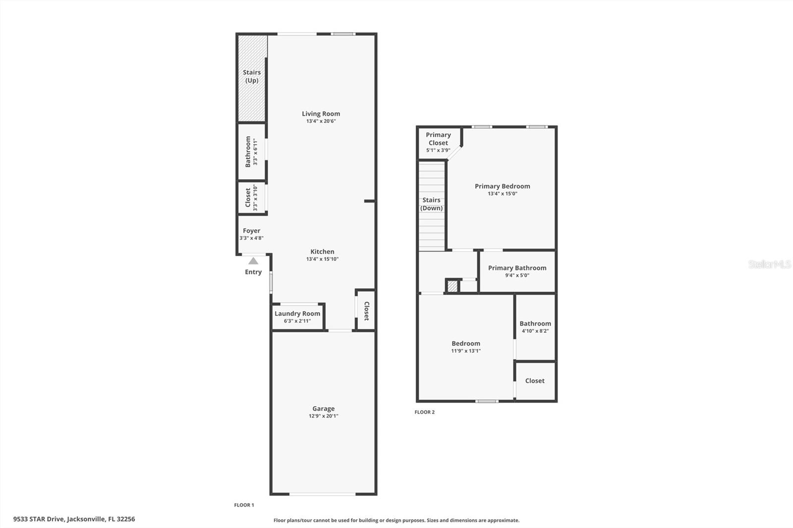 9533 STAR DR, JACKSONVILLE, FL, 32256