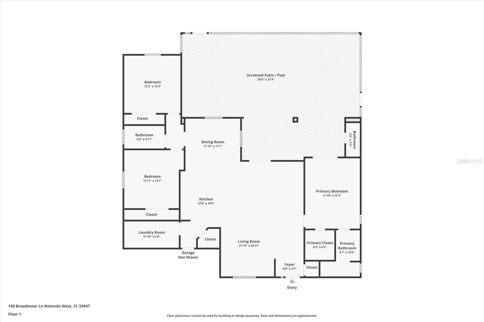 149 BROADMOOR LN, ROTONDA WEST, FL, 33947