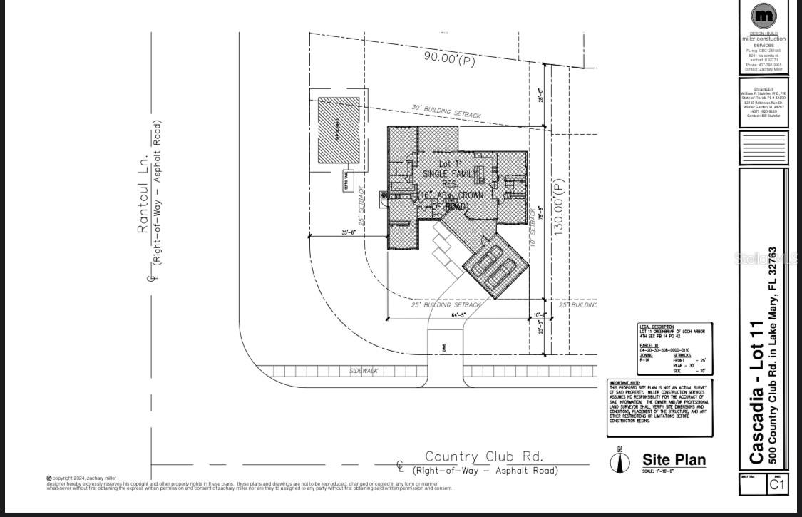 500 N COUNTRY CLUB RD, LAKE MARY, FL, 32746