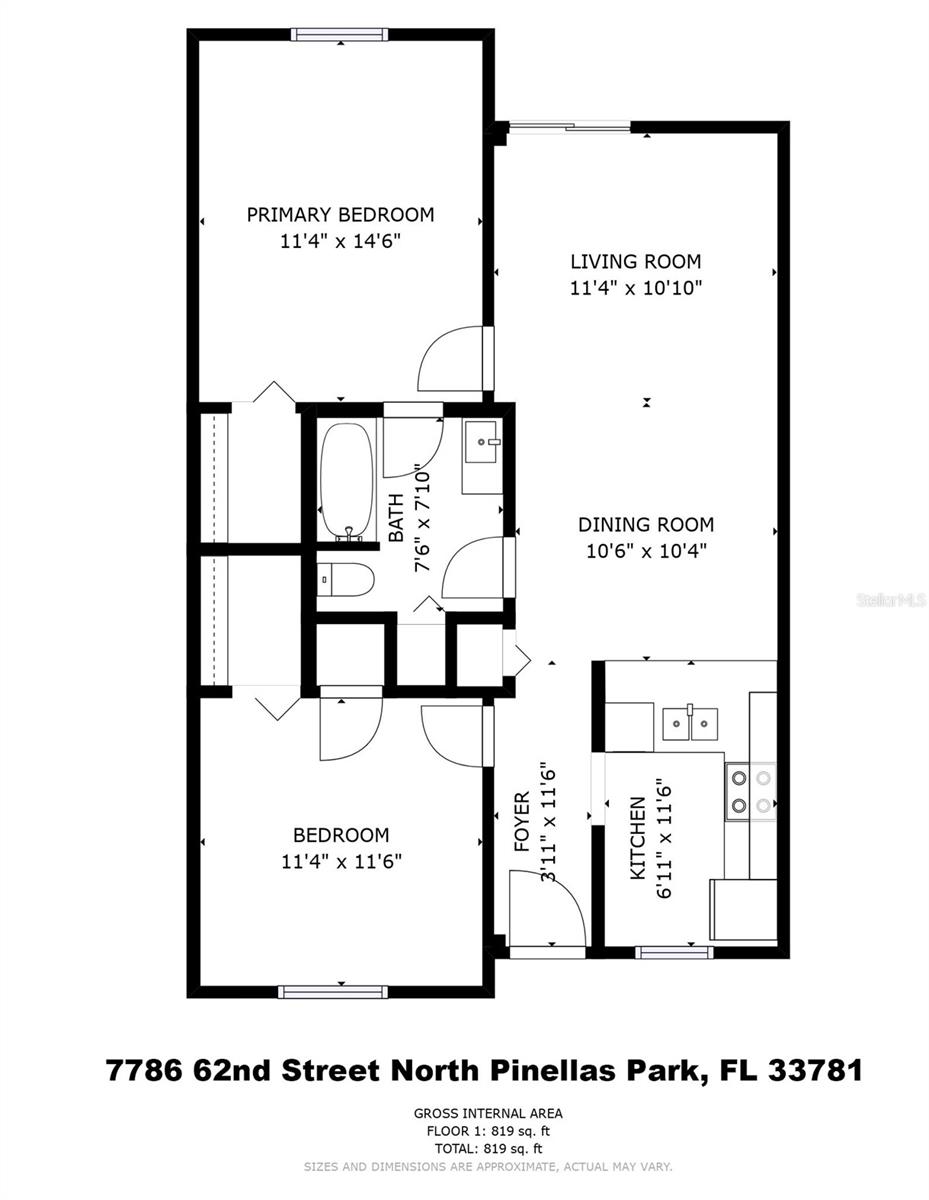 SECURITY ACRES SEC B, PINELLAS PARK, FL, 33781