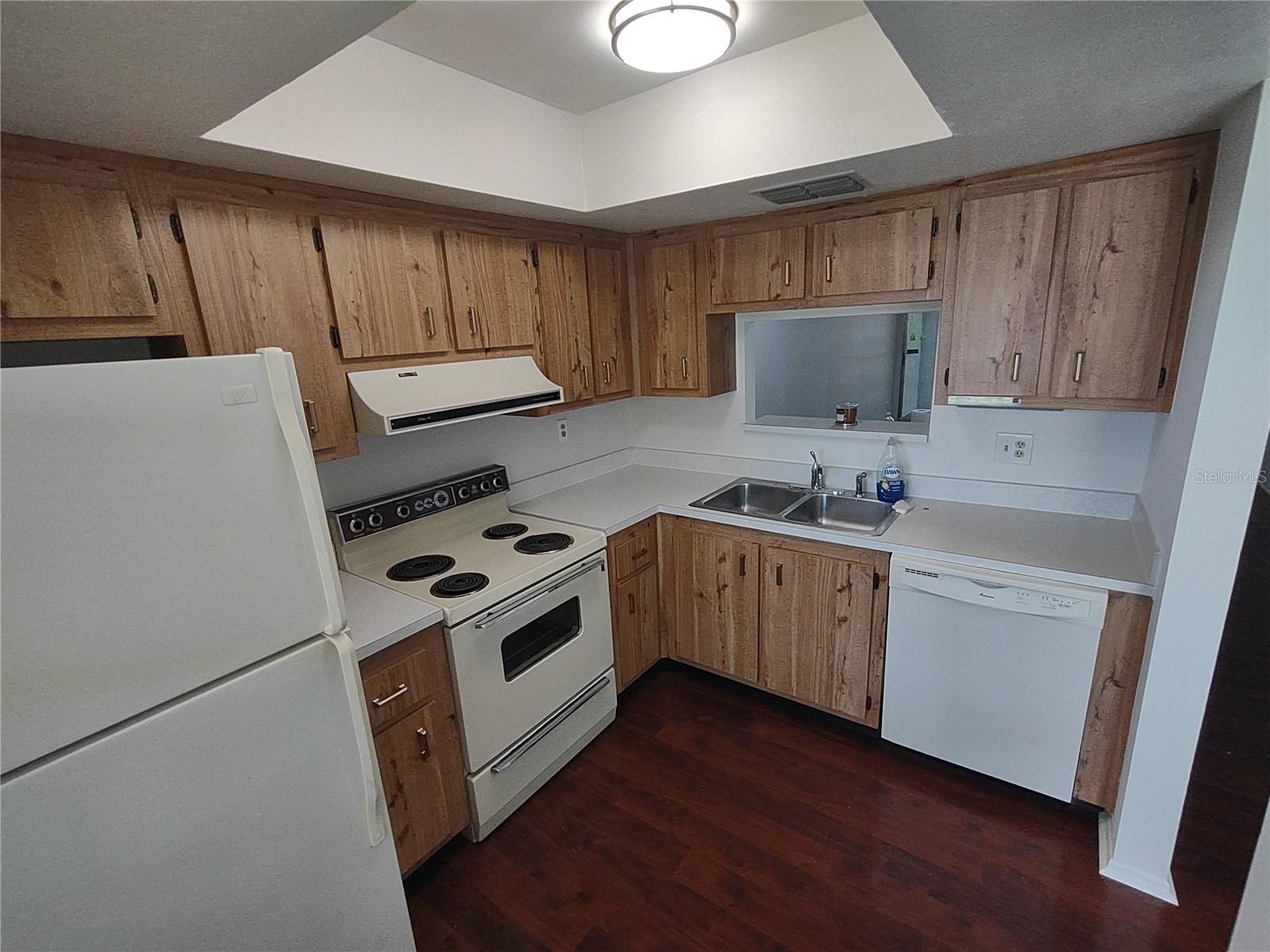 Kitchen with lots of storage