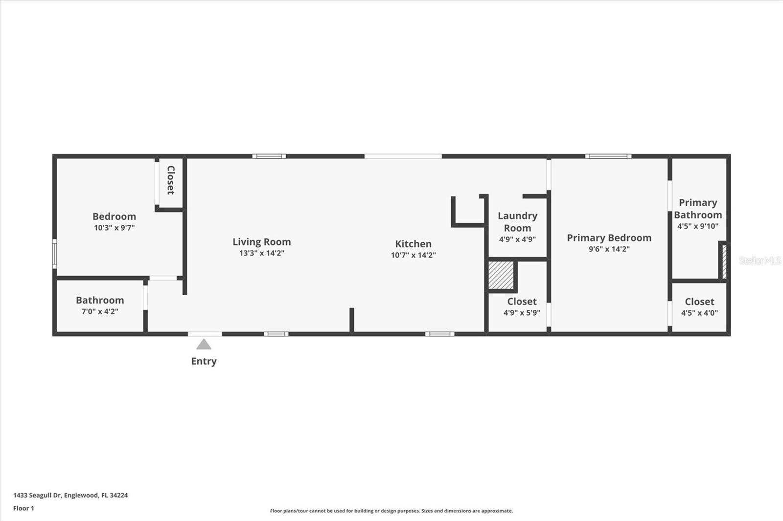 1433 SEAGULL DR, ENGLEWOOD, FL, 34224