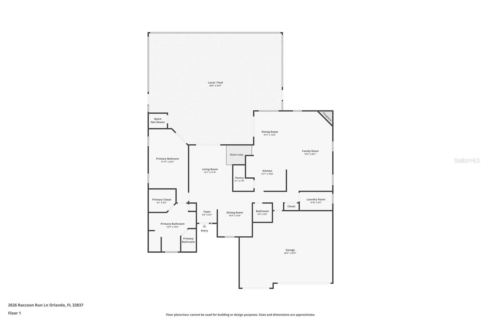 2626 RACCOON RUN LN, ORLANDO, FL, 32837