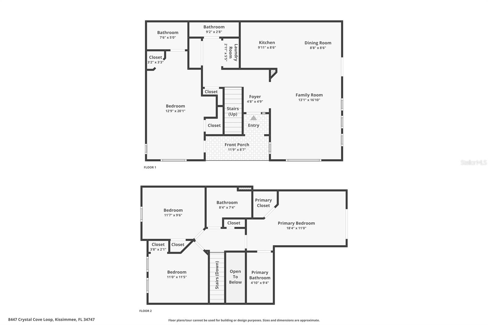8447 CRYSTAL COVE LOOP, KISSIMMEE, FL, 34747