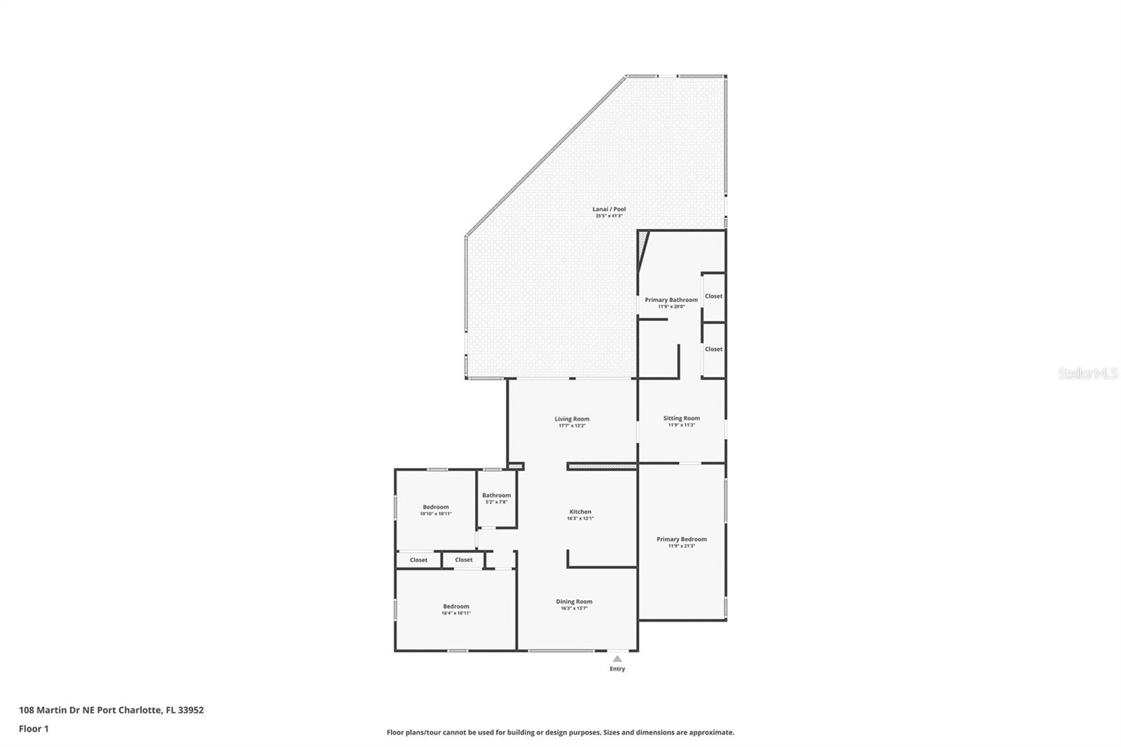 108 MARTIN DR NE, PORT CHARLOTTE, FL, 33952