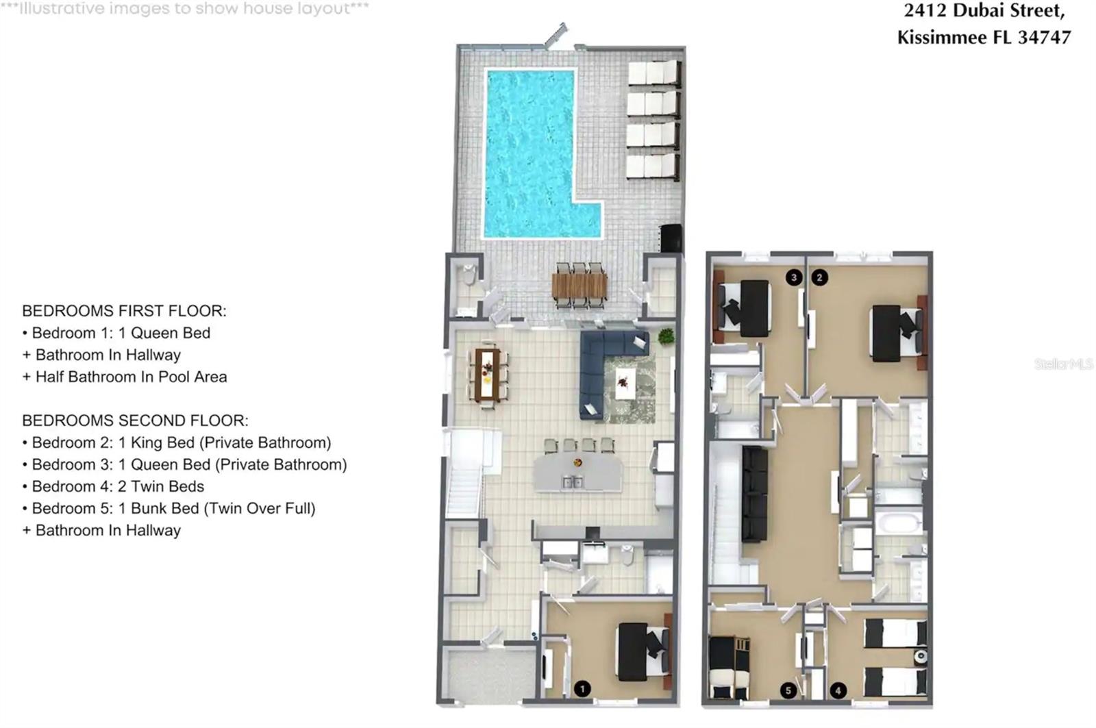 2412 DUBAI ST, KISSIMMEE, FL, 34747