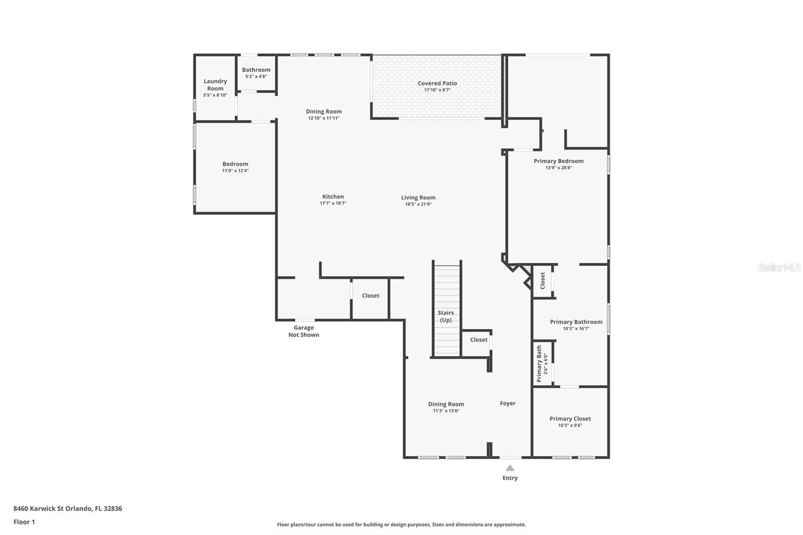 8460 KARWICK ST, ORLANDO, FL, 32836