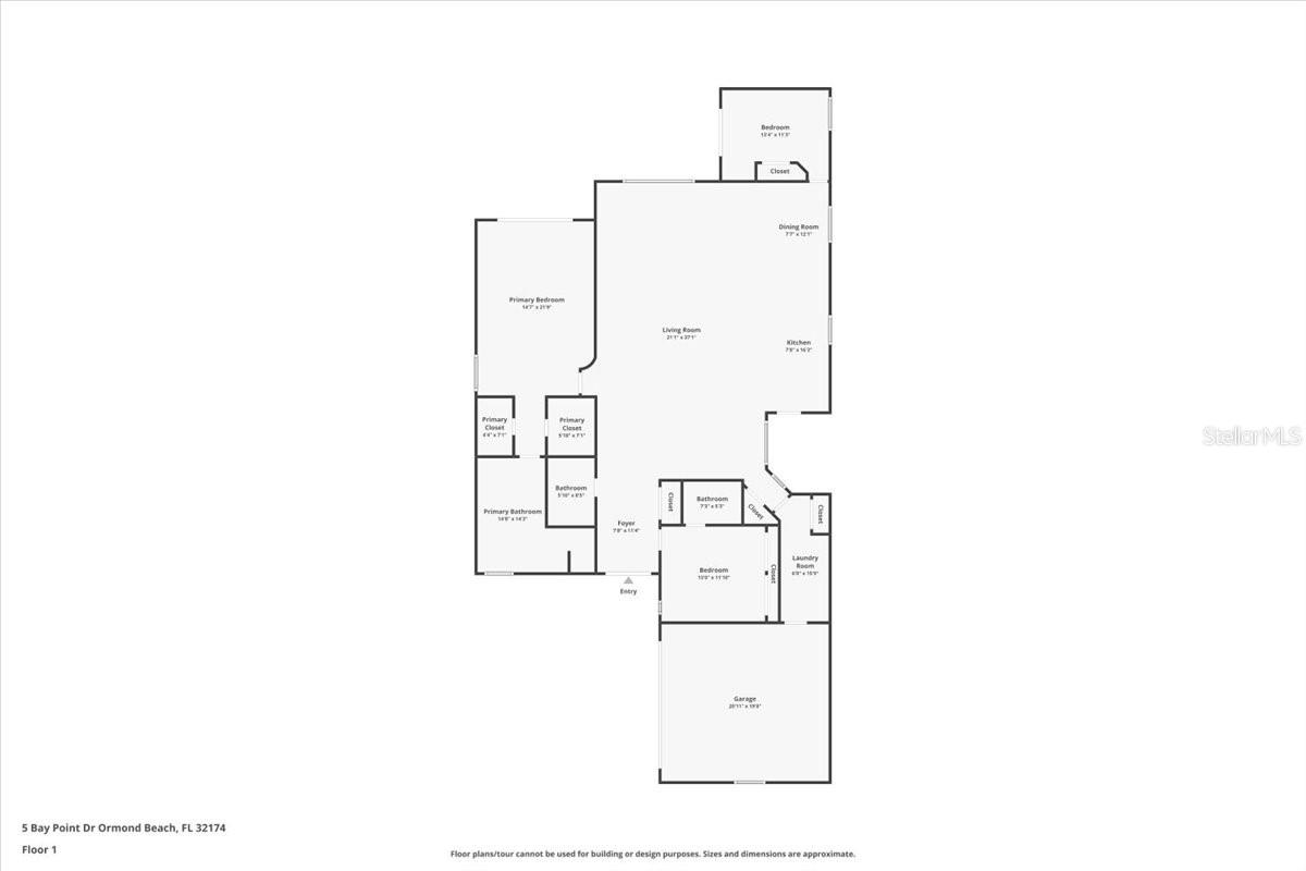 5 BAY POINTE DR, ORMOND BEACH, FL, 32174