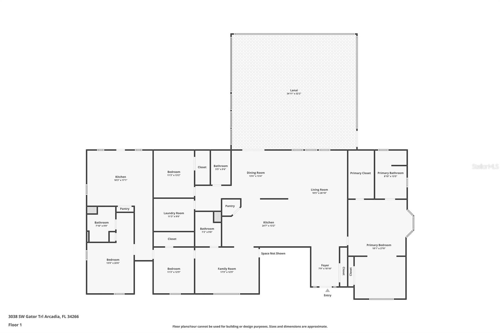 3038 SW GATOR TRL, ARCADIA, FL, 34266