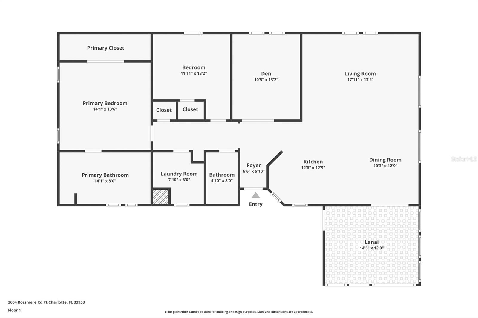 3604 ROSSMERE RD, PORT CHARLOTTE, FL, 33953