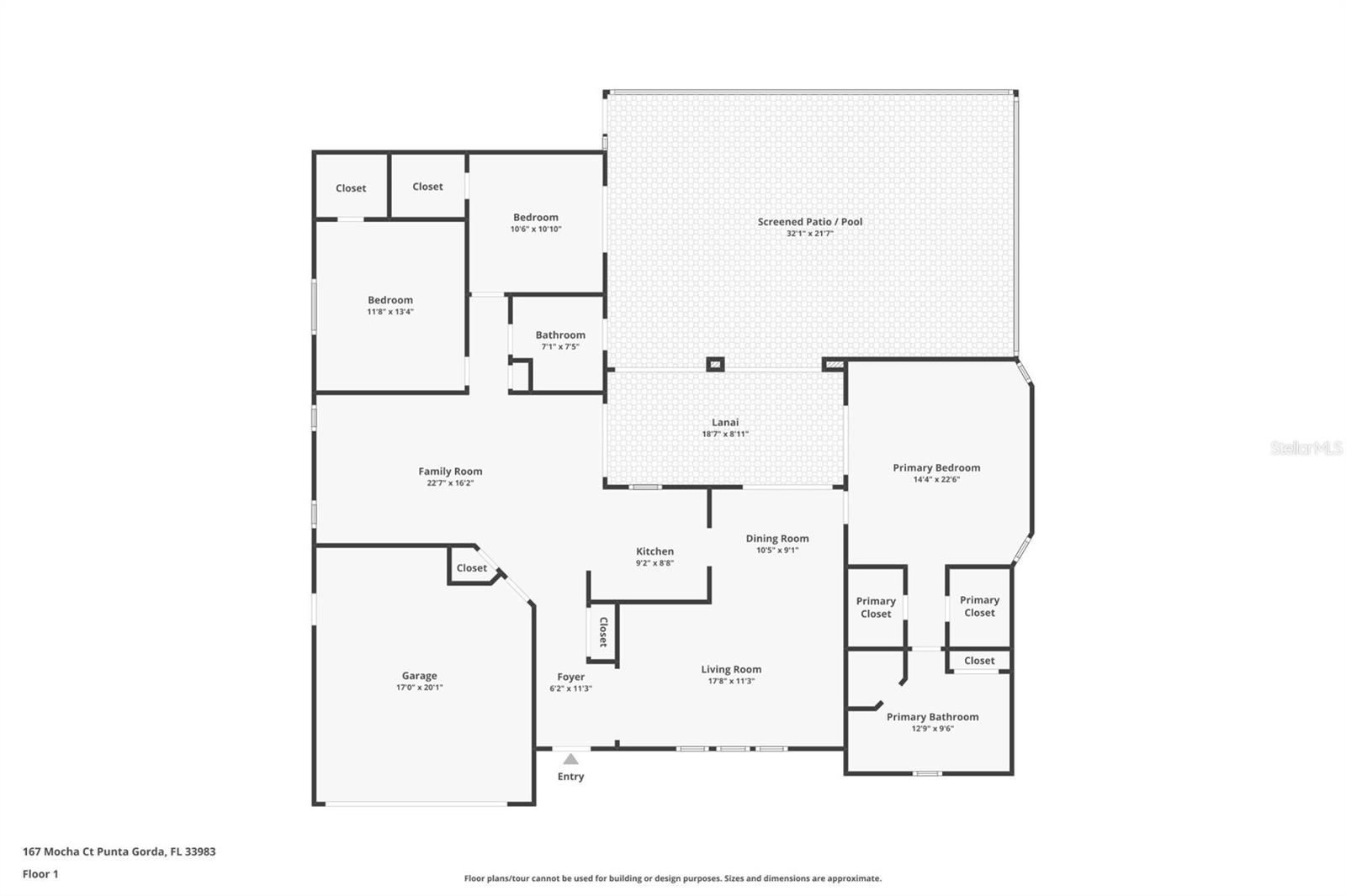 167 MOCHA CT, PUNTA GORDA, FL, 33983