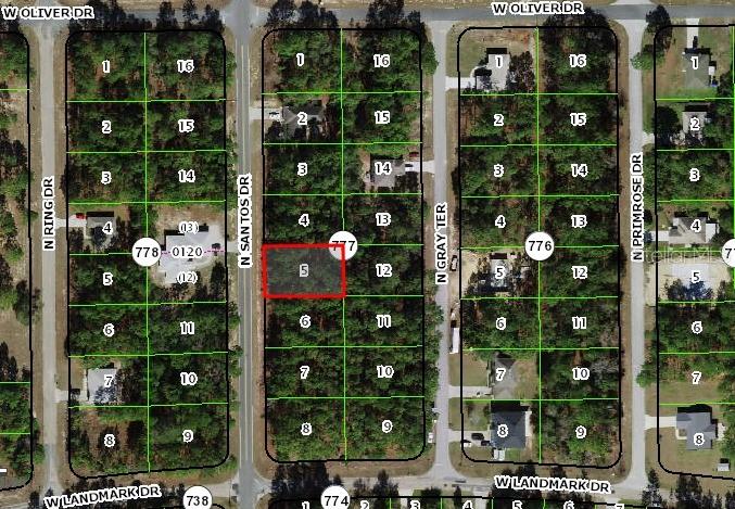 7581 N SANTOS DR, CITRUS SPRINGS, FL, 34434