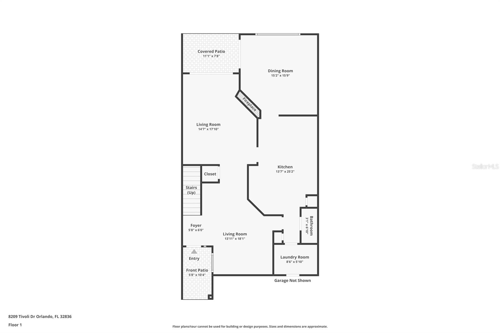 8209 TIVOLI DR, ORLANDO, FL, 32836