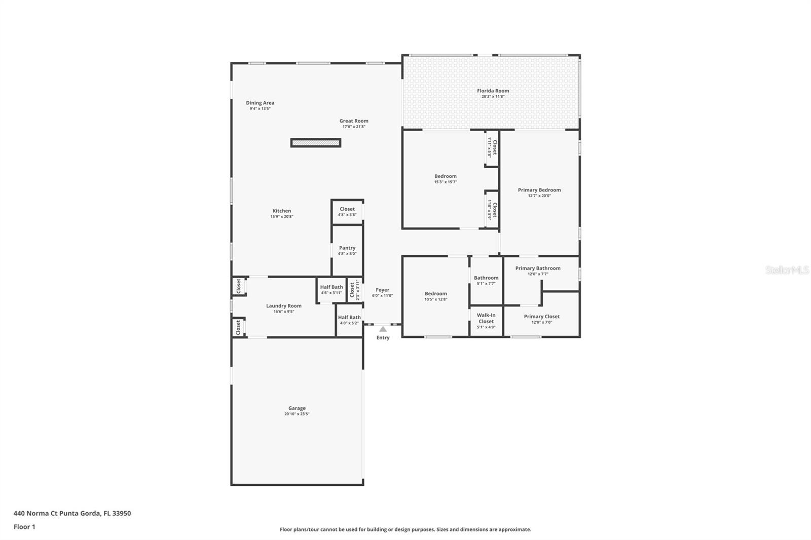 440 NORMA CT, PUNTA GORDA, FL, 33950