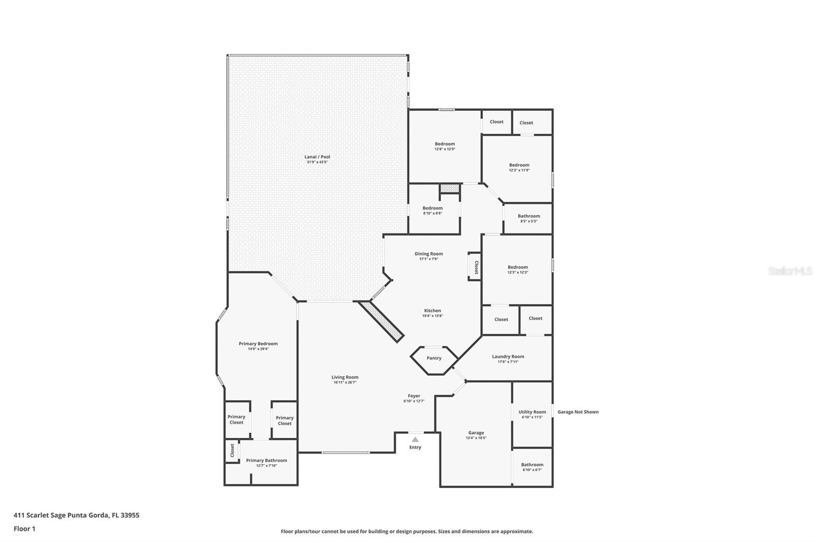 411 SCARLET SAGE, PUNTA GORDA, FL, 33955