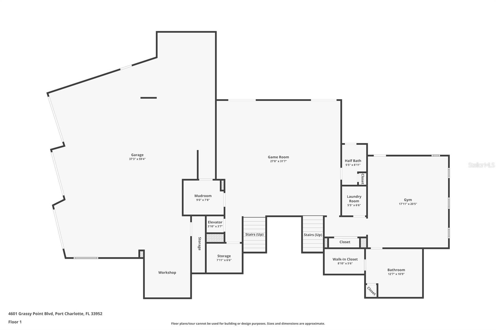 4601 GRASSY POINT BLVD, PORT CHARLOTTE, FL, 33952