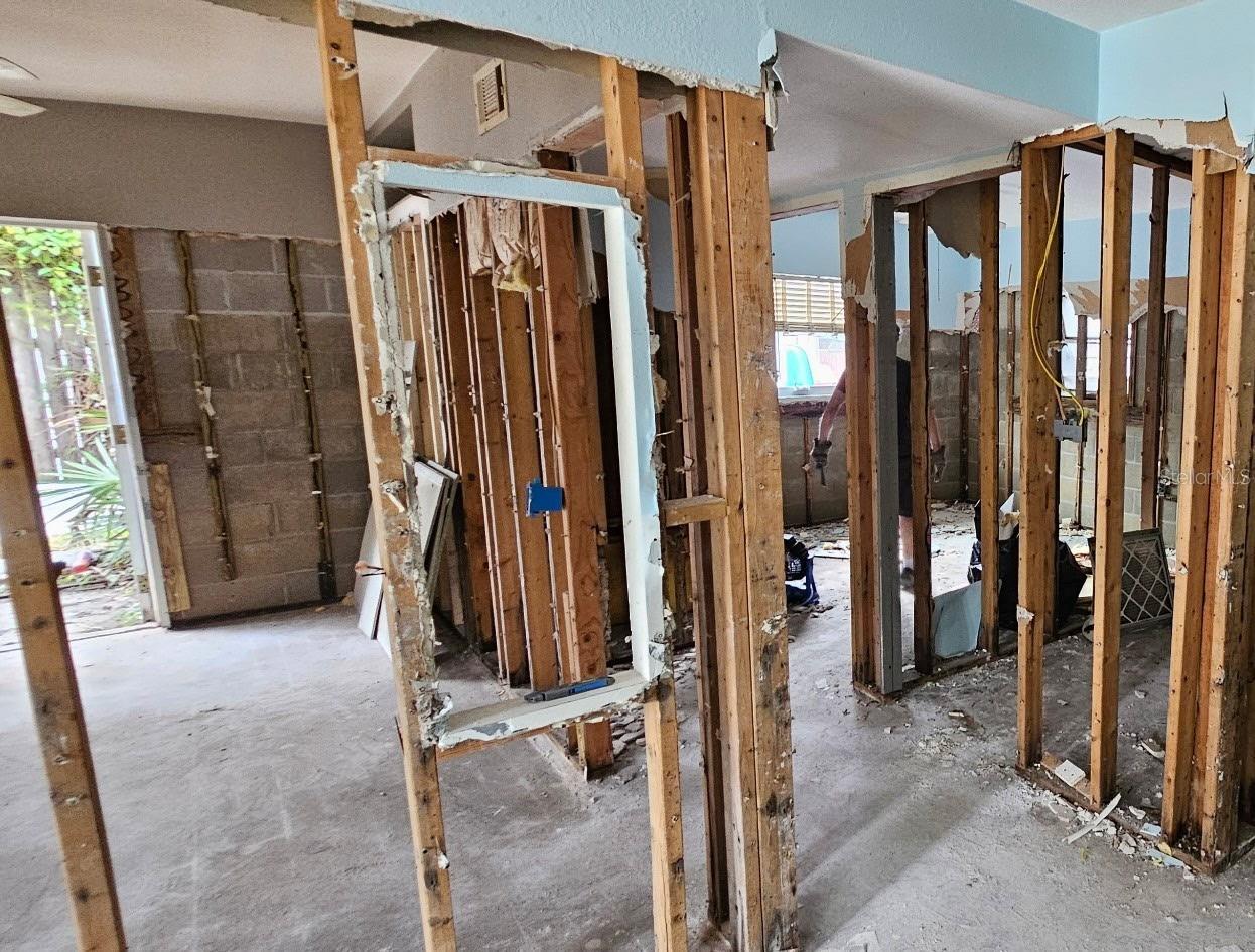 Interior- bedroom hallway