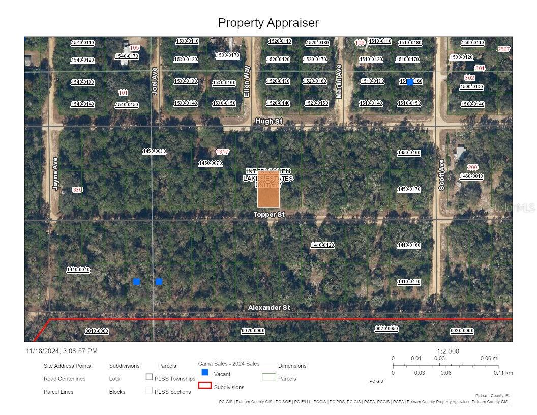 0 TOPPER ST, INTERLACHEN, FL, 32148