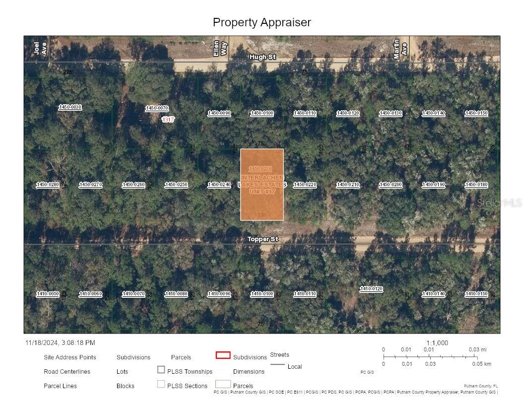0 TOPPER ST, INTERLACHEN, FL, 32148