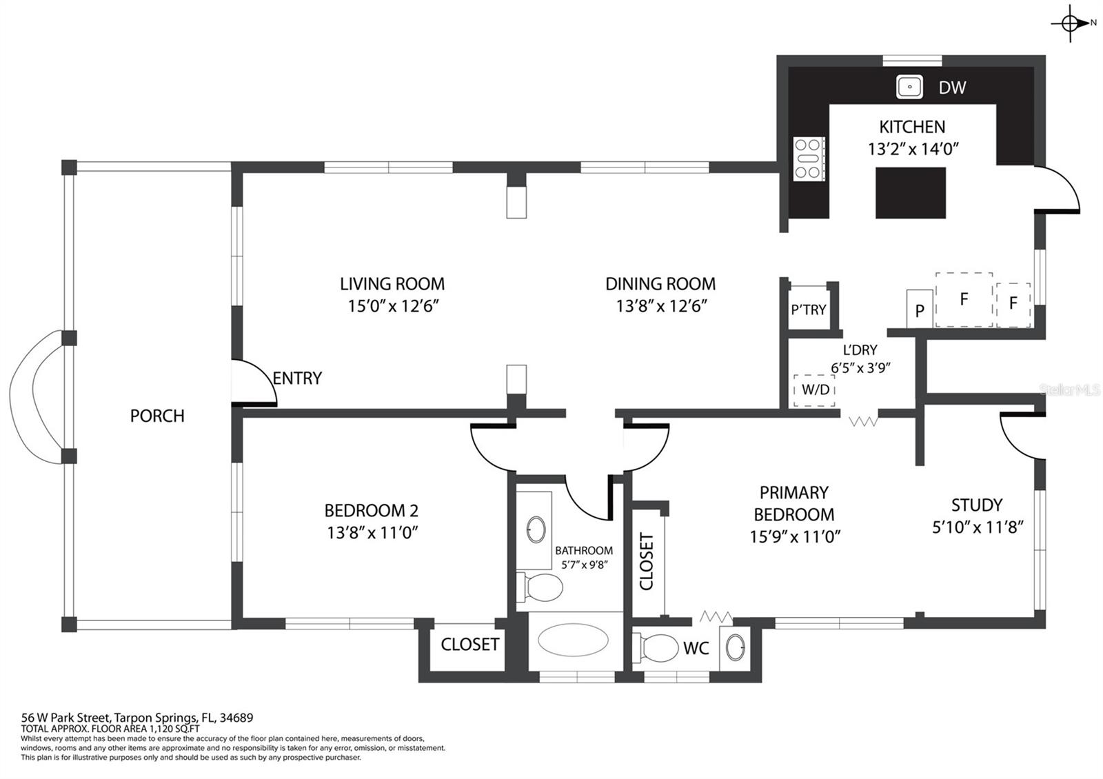 56 W PARK ST, TARPON SPRINGS, FL, 34689