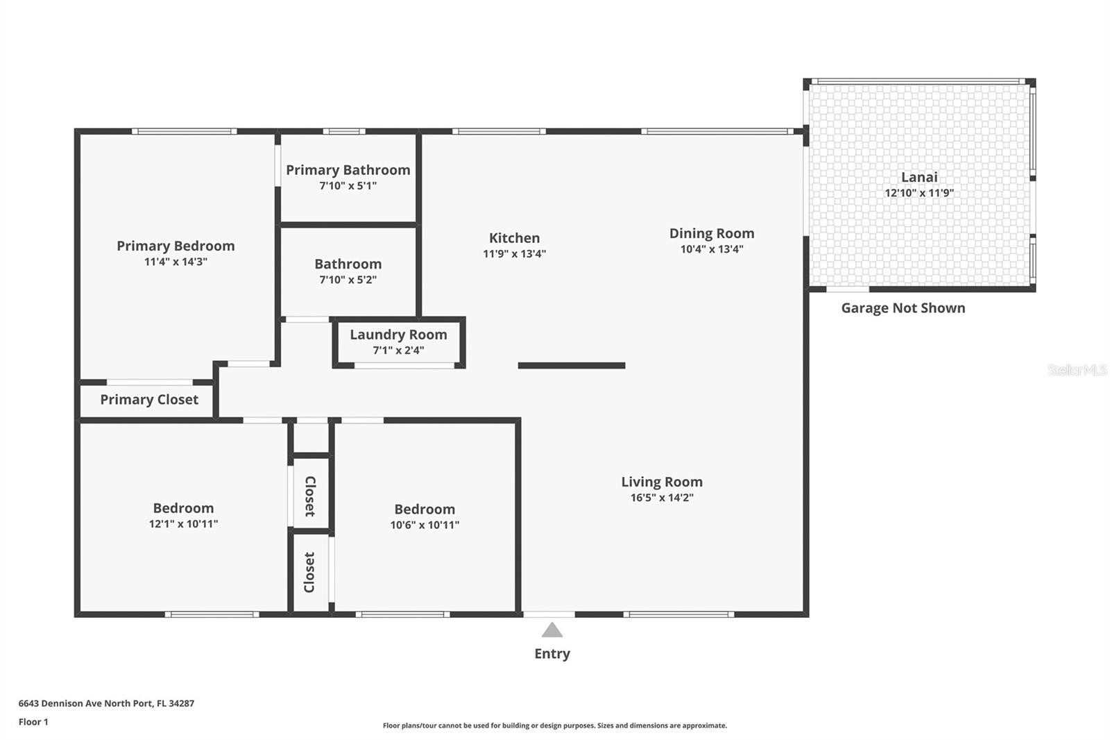 6643 DENNISON AVE, NORTH PORT, FL, 34287