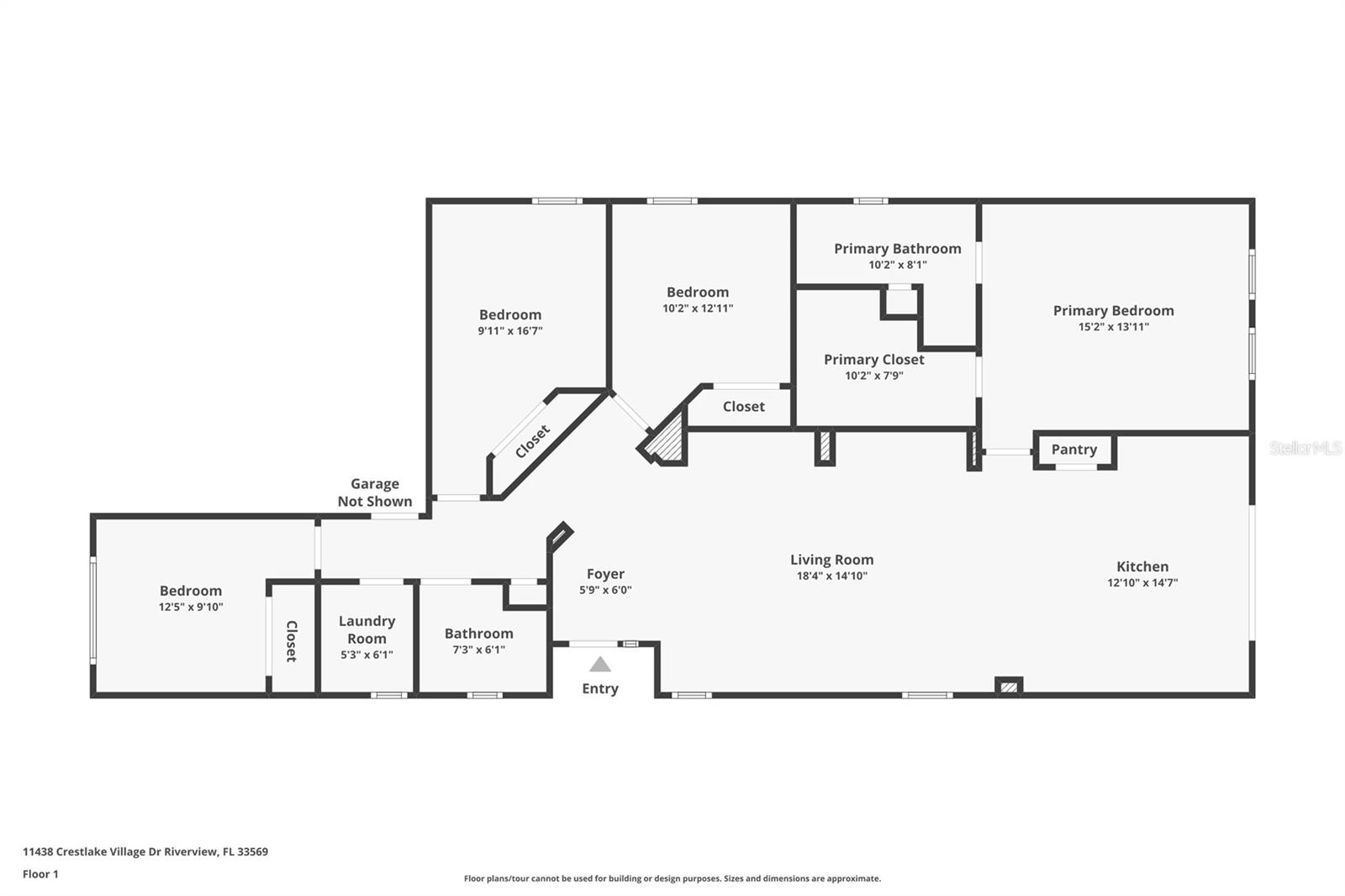 11438 CRESTLAKE VILLAGE DR, RIVERVIEW, FL, 33569