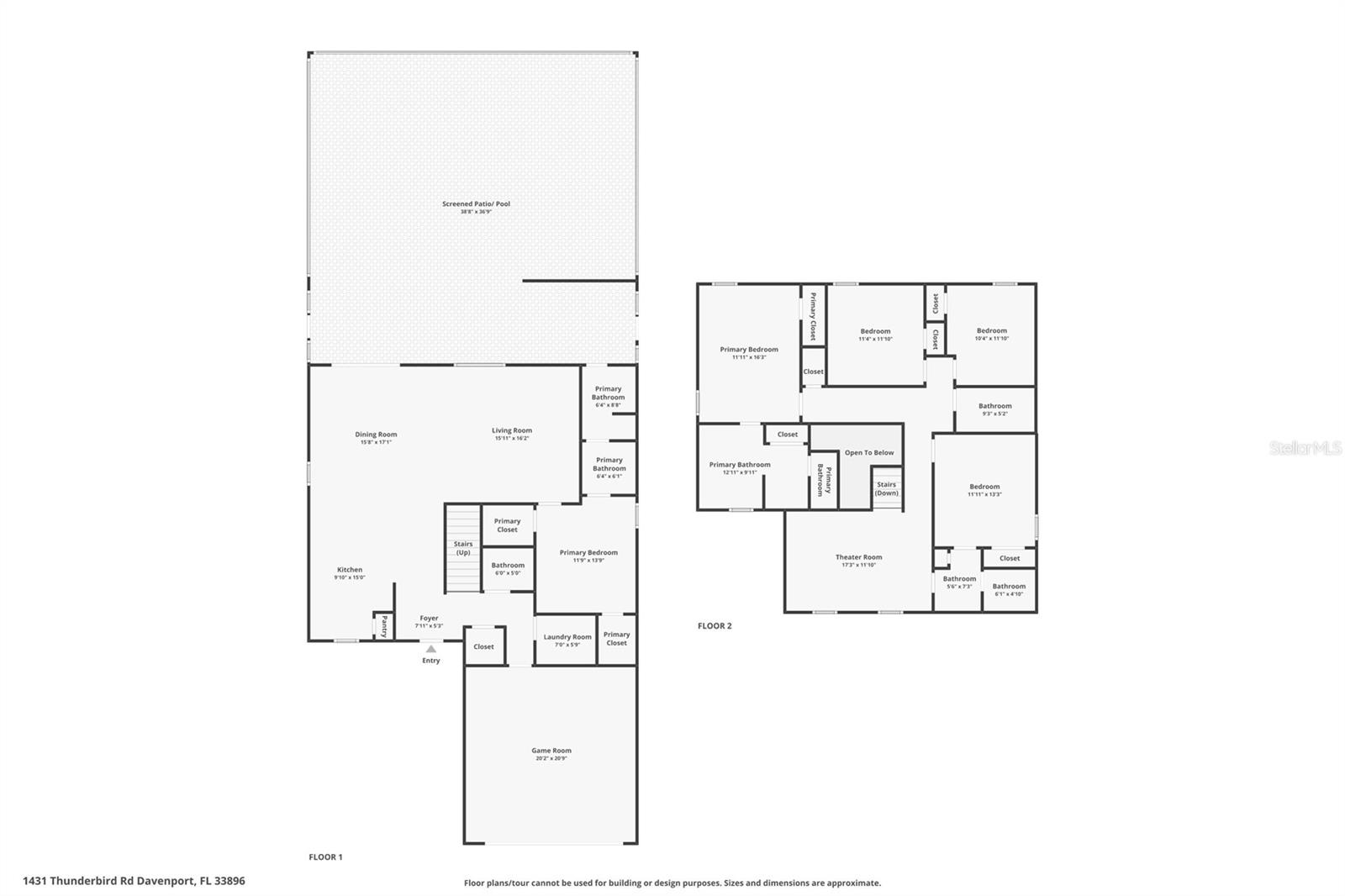 1431 THUNDERBIRD RD, DAVENPORT, FL, 33896