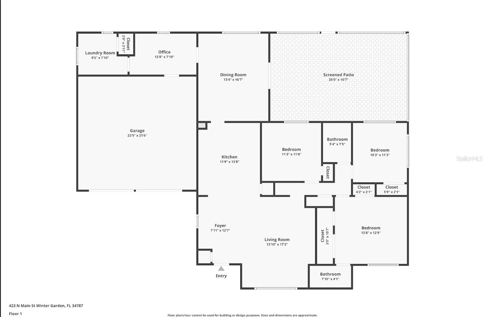 423 N MAIN ST, WINTER GARDEN, FL, 34787