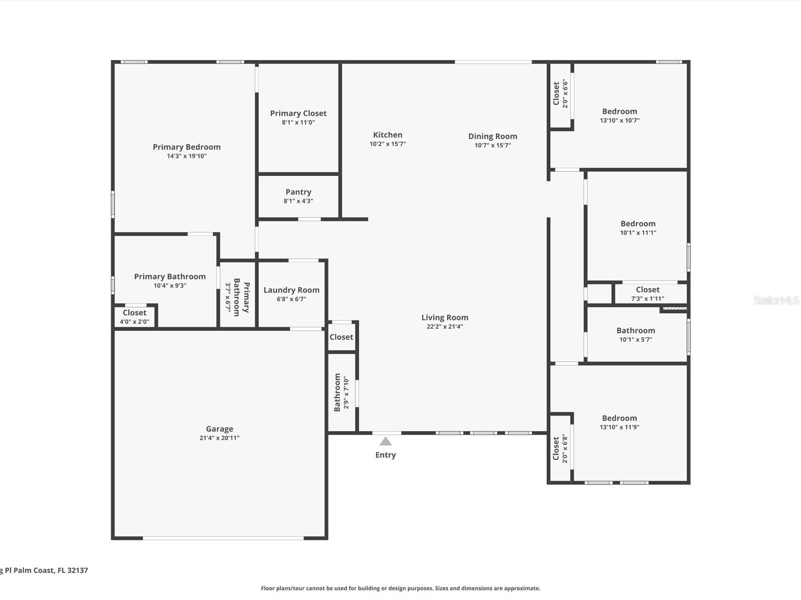 8 WHEELING LN, PALM COAST, FL, 32164