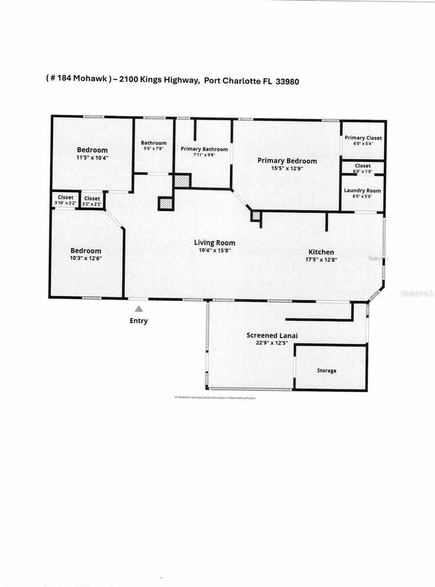 2100 KINGS HWY #184, PORT CHARLOTTE, FL, 33980