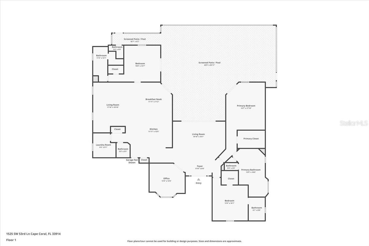 1525 SW 53RD LN, CAPE CORAL, FL, 33914