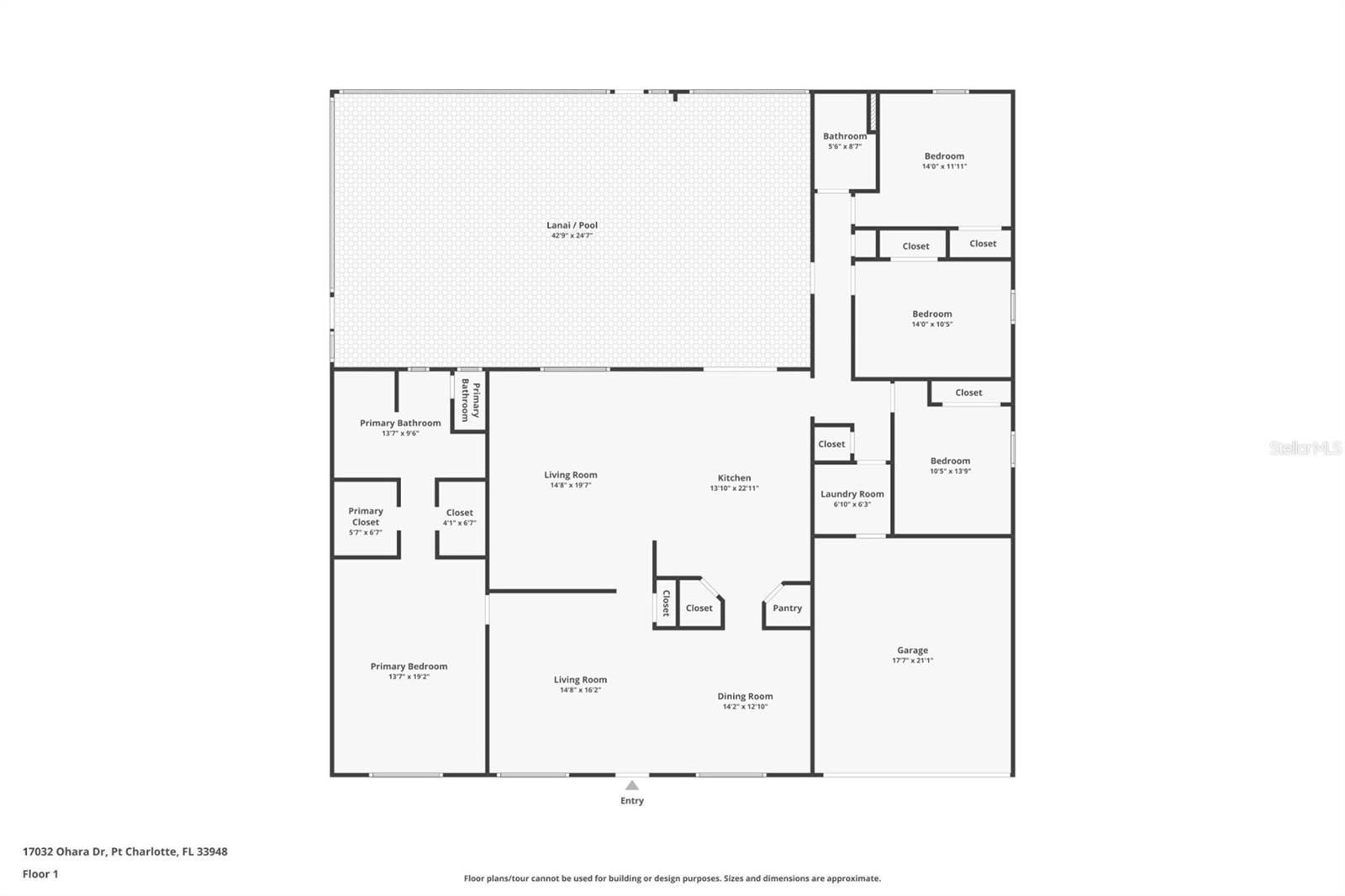 17032 OHARA DR, PORT CHARLOTTE, FL, 33948