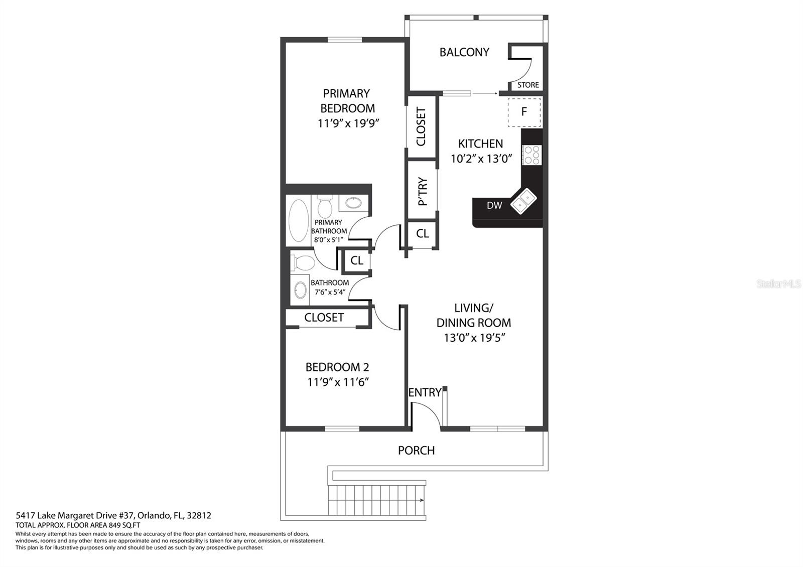 5417 LAKE MARGARET DR #G, ORLANDO, FL, 32812
