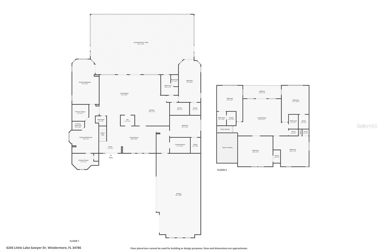 6245 LITTLE LAKE SAWYER DR, WINDERMERE, FL, 34786