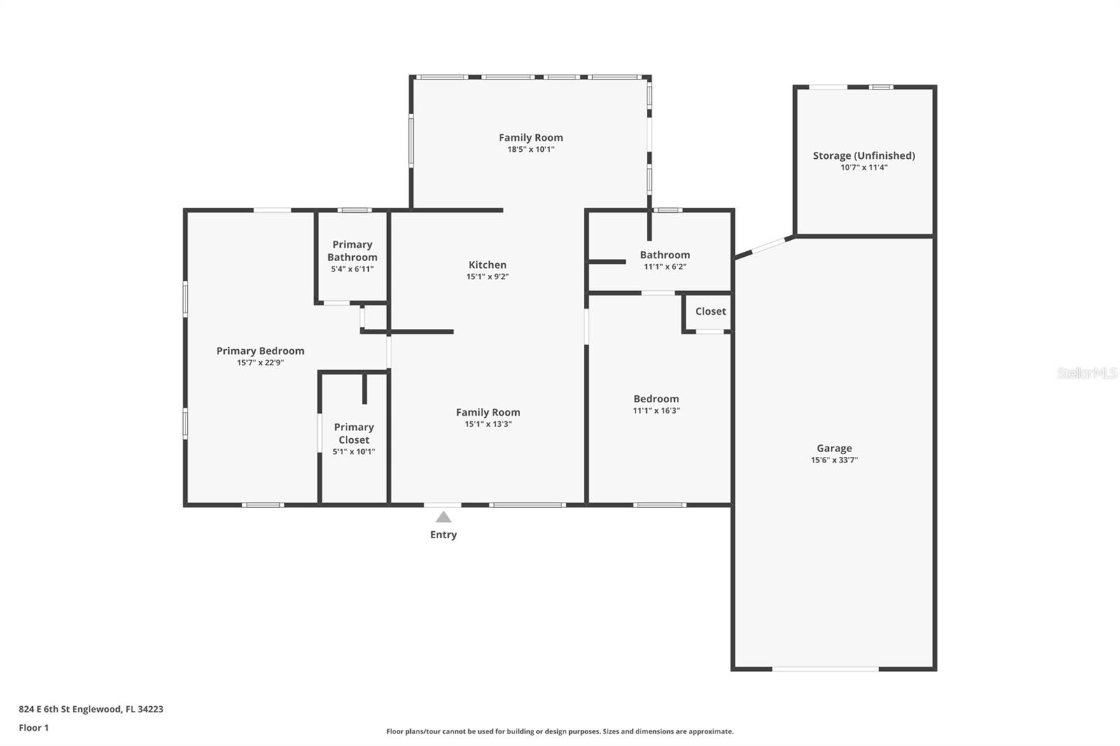 824 E 6TH ST, ENGLEWOOD, FL, 34223