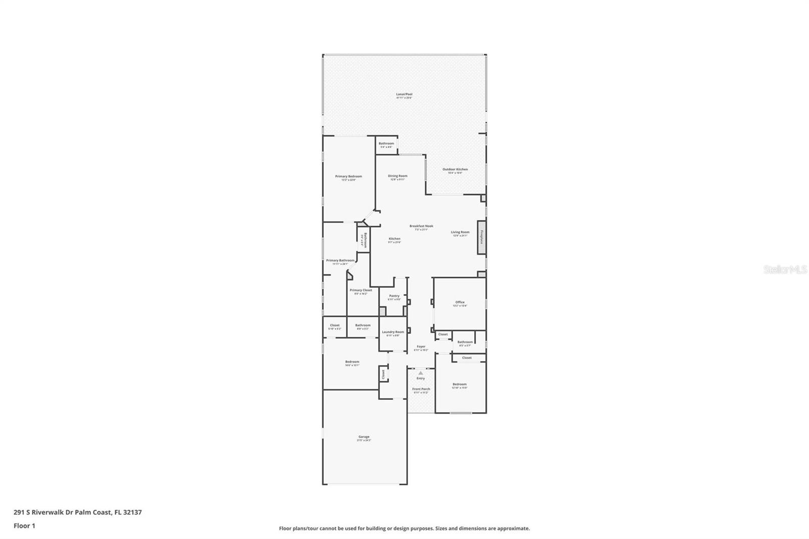 291 S RIVERWALK DR, PALM COAST, FL, 32137