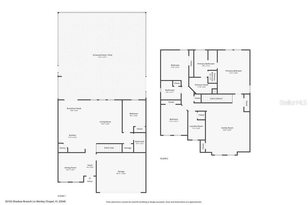 33153 SHADOW BRANCH LN, WESLEY CHAPEL, FL, 33545